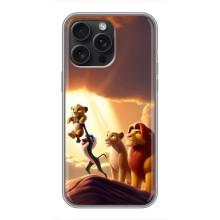 Чохол Король лев на Епл 15 Про Макс (Народження Сімби)