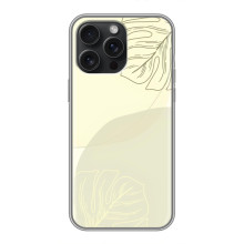 Чехол цветочный дизайн для iPhone 15 Pro Max – Зелёный фон