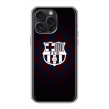 Чехол с картинкой ФК Барселона на Айфон 15 Про Макс – Лого FCB