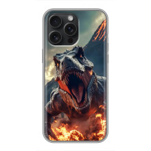 Чохол з картинкою 'Хижаки' для iPhone 15 Pro Max (Динозавр)