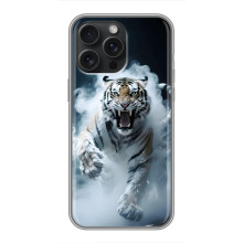 Чохол з картинкою 'Хижаки' для iPhone 15 Pro Max (Тигр)