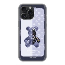 Круті Чохли Луі Віттон для iPhone 15 Pro Max (AlphaPrint) (Медведик LV)