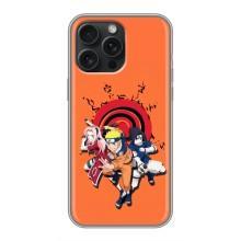 Naruto Anime Чехлы для Айфон 15 Про Макс (AlphaPrint)