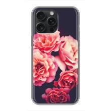 Чехлы с тематикой "ЦВЕТЫ" на iPhone 15 Pro Max (Бутоны)