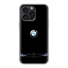 Силиконовый бампер с картинкой машины на iPhone 15 Pro Max