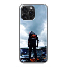 Чехол с прнтом Формула 1 на iPhone 15 Pro Max – Гонщик 44
