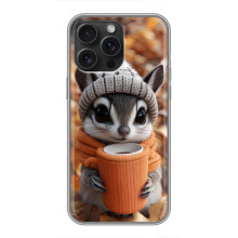 Друкований чохол 'Звірята з кавою' для iPhone 15 Pro Max