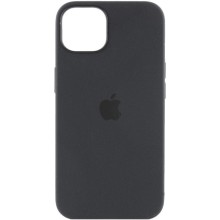 Чохол Silicone case (AAA) full with Magsafe and Animation для Apple iPhone 15 Pro (6.1") – Чорний