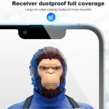 Захисне 2.5D скло Blueo Corning Gorilla Glass для Apple iPhone 15 Pro (6.1") – Чорний