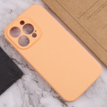 Чехол Silicone Case Full Camera Protective (AA) NO LOGO для Apple iPhone 15 Pro (6.1") – Оранжевый