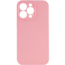 Чехол Silicone Case Full Camera Protective (AA) NO LOGO для Apple iPhone 15 Pro (6.1") – Розовый