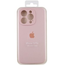 Чехол Silicone Case Full Camera Protective (AA) для Apple iPhone 15 Pro (6.1") – Розовый