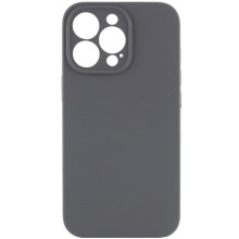 Чехол Silicone Case Full Camera Protective (AA) NO LOGO для Apple iPhone 15 Pro (6.1") (Серый)