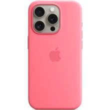 Чохол Silicone case (AAA) with Magsafe and Animation для Apple iPhone 15 Pro (6.1") – undefined