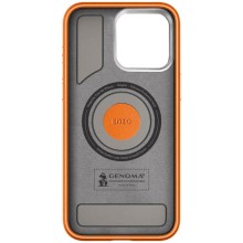Чехол SGP PC+Leather with MagSafe для Apple iPhone 15 Pro (6.1") – Коричневый
