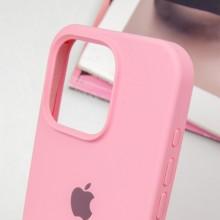 Чехол Silicone Case Full Protective (AA) для Apple iPhone 15 Pro (6.1") – Розовый