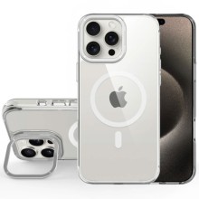 Чехол TPU Space Case Apex with MagSafe для Apple iPhone 15 Pro (6.1") – Серебряный