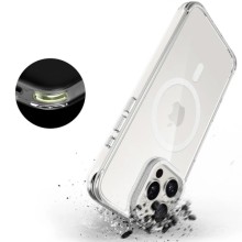 Чехол TPU Space Case Apex with MagSafe для Apple iPhone 15 Pro (6.1") – Серебряный