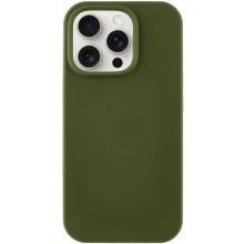 Чохол Silicone Case Full Protective (AA) NO LOGO для Apple iPhone 15 Pro (6.1") (Зелений)