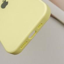 Чехол Silicone Case Full Protective (AA) для Apple iPhone 15 Pro (6.1") – Желтый