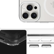 Чехол TPU Space Case Apex with MagSafe для Apple iPhone 15 Pro (6.1") – Серебряный