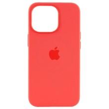 Чохол Silicone case (AAA) with Magsafe and Animation для Apple iPhone 15 Pro (6.1") – Червоний