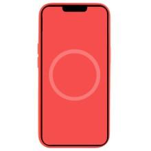 Чохол Silicone case (AAA) with Magsafe and Animation для Apple iPhone 15 Pro (6.1") – Червоний