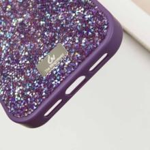 TPU чохол Bling World Rock Diamond для Apple iPhone 15 Pro (6.1") – Фіолетовий