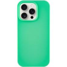 Чохол Silicone Case Full Protective (AA) NO LOGO для Apple iPhone 15 Pro (6.1") – Зелений