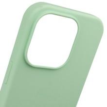 Чохол Silicone Case Full Protective (AA) NO LOGO для Apple iPhone 15 Pro (6.1") – Зелений