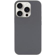 Чохол Silicone Case Full Protective (AA) NO LOGO для Apple iPhone 15 Pro (6.1") – Сірий