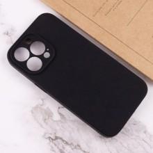 Чехол Silicone Case Full Camera Protective (AA) NO LOGO для Apple iPhone 15 Pro (6.1") – Черный