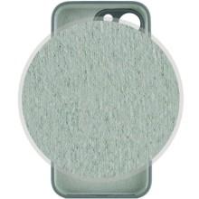 Чехол Silicone Case Full Camera Protective (AA) для Apple iPhone 15 Pro (6.1") – Зеленый