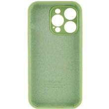 Чехол Silicone Case Full Camera Protective (AA) для Apple iPhone 15 Pro (6.1") – Мятный