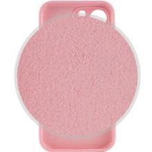 Чехол Silicone Case Full Camera Protective (AA) для Apple iPhone 15 Pro (6.1") – Розовый