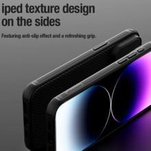 Карбоновая накладка Nillkin CamShield Pro для Apple iPhone 15 Pro (6.1") – Черный