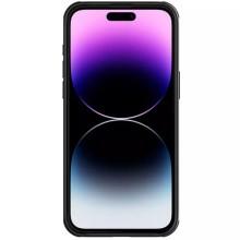 Карбонова накладка Nillkin CamShield Pro для Apple iPhone 15 Pro (6.1") – Чорний