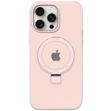 Чохол Silicone Case Full Protective with Ring для Apple iPhone 15 Pro (6.1") – Рожевий