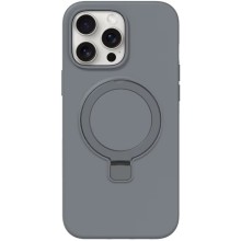 Чехол Silicone Case Full Protective NO LOGO with Ring для Apple iPhone 15 Pro (6.1")