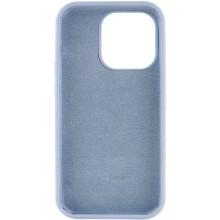 Чехол Silicone Case Full Protective (AA) NO LOGO для Apple iPhone 15 Pro (6.1") – Голубой