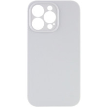 Чехол Silicone Case Full Camera Protective (AA) NO LOGO для Apple iPhone 15 Pro (6.1") – Белый