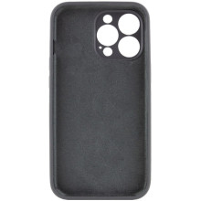 Чохол Silicone Case Full Camera Protective (AA) NO LOGO для Apple iPhone 15 Pro (6.1") – Сірий