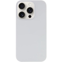 Чохол Silicone Case Full Protective (AA) NO LOGO для Apple iPhone 15 Pro (6.1") (Білий)