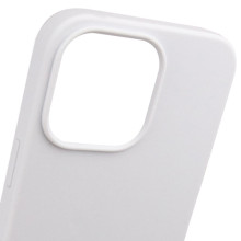 Чохол Silicone Case Full Protective (AA) NO LOGO для Apple iPhone 15 Pro (6.1") – Білий