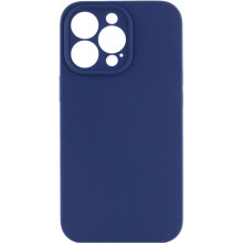 Чохол Silicone Case Full Camera Protective (AA) NO LOGO для Apple iPhone 15 Pro (6.1") – Синій