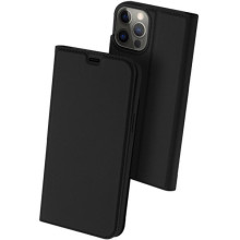Чохол-книжка Dux Ducis з кишенею для візиток для Apple iPhone 15 Pro (6.1") – Чорний