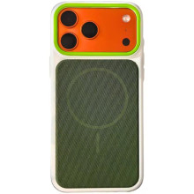 Чохол PC TechWoven Hybrid with MagSafe для Apple iPhone 15 Pro (6.1") – Білий