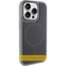 Чехол PC TechWoven Hybrid with MagSafe для Apple iPhone 15 Pro (6.1") – Серый