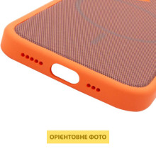 Чехол PC TechWoven Hybrid with MagSafe для Apple iPhone 15 Pro (6.1") – Оранжевый