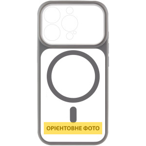 Чехол TPU+PC GETMAN Moon Clear with MagSafe для Apple iPhone 15 Pro (6.1")